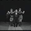 Jay Fox [center] and unidentified others in the 1969 tour of the stage production Cabaret