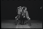 Jay Fox [center] and unidentified others in the 1969 tour of Cabaret