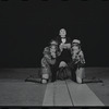 Jay Fox [center] and unidentified others in the 1969 tour of Cabaret