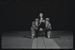 Jay Fox [center] and unidentified others in the 1969 tour of Cabaret