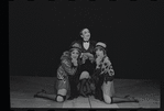 Jay Fox [center] and unidentified others in the 1969 tour of Cabaret