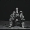 Jay Fox [center] and unidentified others in the 1969 tour of Cabaret