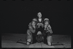 Jay Fox [center] and unidentified others in the 1969 tour of Cabaret