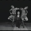 Jay Fox [center] and unidentified others in the 1969 tour of Cabaret