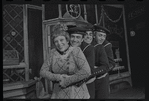 Alexandra Damien [left] and unidentified others in the 1969 tour of Cabaret