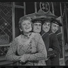 Alexandra Damien [left] and unidentified others in the 1969 tour of Cabaret