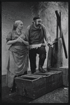 Dolores Wilson and Luther Adler in the touring stage production Fiddler on the Roof