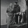 Dolores Wilson and Luther Adler in the touring stage production Fiddler on the Roof