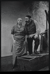 Dolores Wilson and Luther Adler in the touring stage production Fiddler on the Roof