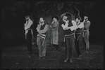 David Garfield and unidentified others in the touring stage production Fiddler on the Roof