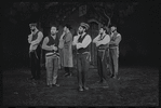 David Garfield and unidentified others in the touring stage production Fiddler on the Roof