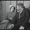 Paul Lipson and unidentified in the stage production Fiddler on the Roof