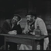 Luther Adler and Paul Lipson in the touring stage production Fiddler on the Roof