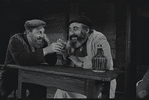 Luther Adler and Paul Lipson in the touring stage production Fiddler on the Roof