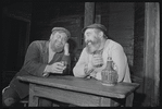 Luther Adler and Paul Lipson in the touring stage production Fiddler on the Roof