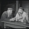 Luther Adler and Paul Lipson in the touring stage production Fiddler on the Roof