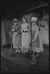 Kelly Wood, Felice Camargo and Royce Lenelle in the touring stage production Fiddler on the Roof