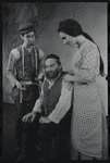 David Garfield, Luther Adler and Felice Camargo in the stage production Fiddler on the Roof