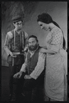 David Garfield, Luther Adler and Felice Camargo in the stage production Fiddler on the Roof