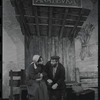 Royce Lenelle and Luther Adler in the stage production Fiddler on the Roof