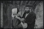 Royce Lenelle and Luther Adler in the stage production Fiddler on the Roof