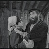 Royce Lenelle and Luther Adler in the stage production Fiddler on the Roof