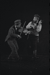 Al De Sio and Luther Adler in the touring stage production Fiddler on the Roof