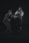 Al De Sio and Luther Adler in the touring stage production Fiddler on the Roof