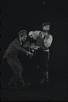 Al De Sio and Luther Adler in the touring stage production Fiddler on the Roof