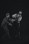Al De Sio and Luther Adler in the touring stage production Fiddler on the Roof