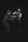 Al De Sio and Luther Adler in the touring stage production Fiddler on the Roof
