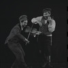 Al De Sio and Luther Adler in the touring stage production Fiddler on the Roof