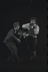 Al De Sio and Luther Adler in the touring stage production Fiddler on the Roof