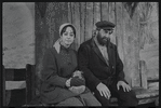 Royce Lenelle and Luther Adler in the touring stage production Fiddler on the Roof