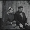 Royce Lenelle and Luther Adler in the touring stage production Fiddler on the Roof