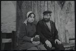 Royce Lenelle and Luther Adler in the touring stage production Fiddler on the Roof