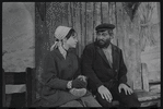 Royce Lenelle and Luther Adler in the touring stage production Fiddler on the Roof