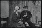 Royce Lenelle and Luther Adler in the touring stage production Fiddler on the Roof