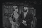 Kelly Wood and Luther Adler in the touring stage production Fiddler on the Roof