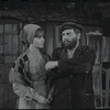 Kelly Wood and Luther Adler in the touring stage production Fiddler on the Roof