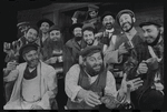 Luther Adler and ensemble in the touring stage production Fiddler on the Roof