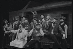 Luther Adler and ensemble in the touring stage production Fiddler on the Roof