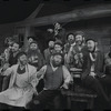 Luther Adler and ensemble in the touring stage production Fiddler on the Roof