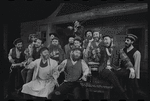 Luther Adler and ensemble in the touring stage production Fiddler on the Roof