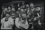 Luther Adler and ensemble in the touring stage production Fiddler on the Roof
