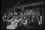 Luther Adler and ensemble in the touring stage production Fiddler on the Roof