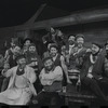 Luther Adler and ensemble in the touring stage production Fiddler on the Roof