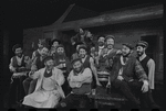 Luther Adler and ensemble in the touring stage production Fiddler on the Roof