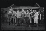 Luther Adler and ensemble in the touring stage production Fiddler on the Roof