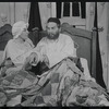 Dolores Wilson and Luther Adler in the touring stage production Fiddler on the Roof